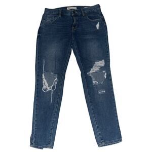 Bullhead Womens Boyfriend Skinny Jeans Size 26